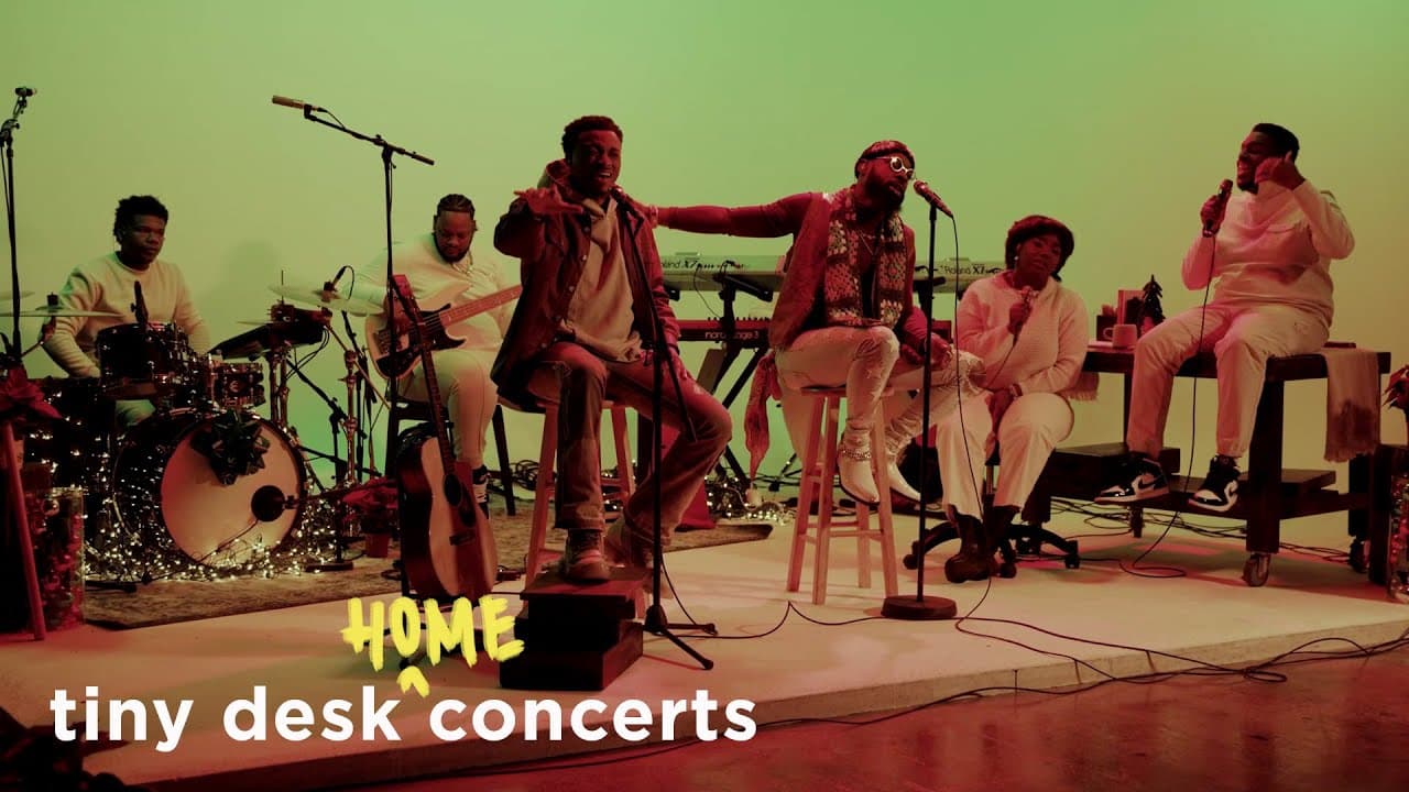 Tiny Desk (Home) Concert: Jonathan McReynolds and Mali Music